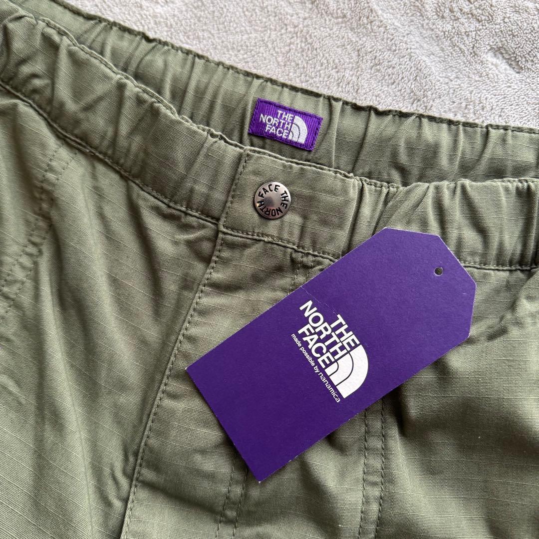 美品 THE NORTH FACE Ripstop ワイドクロップドパンツ 32