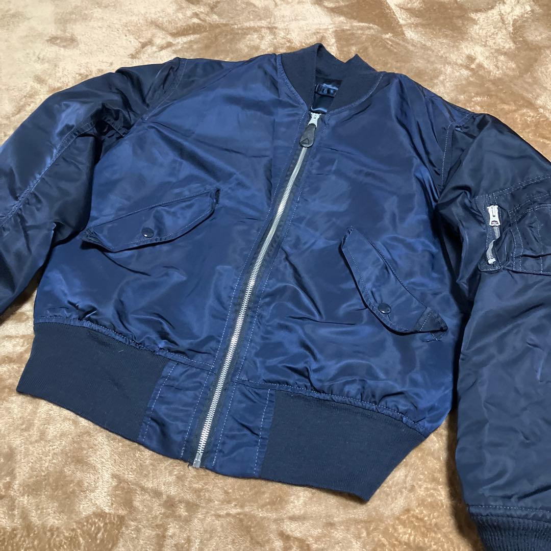 米軍 90s 94年 ALPHA L2B グランドクルー IDEAL MA-1