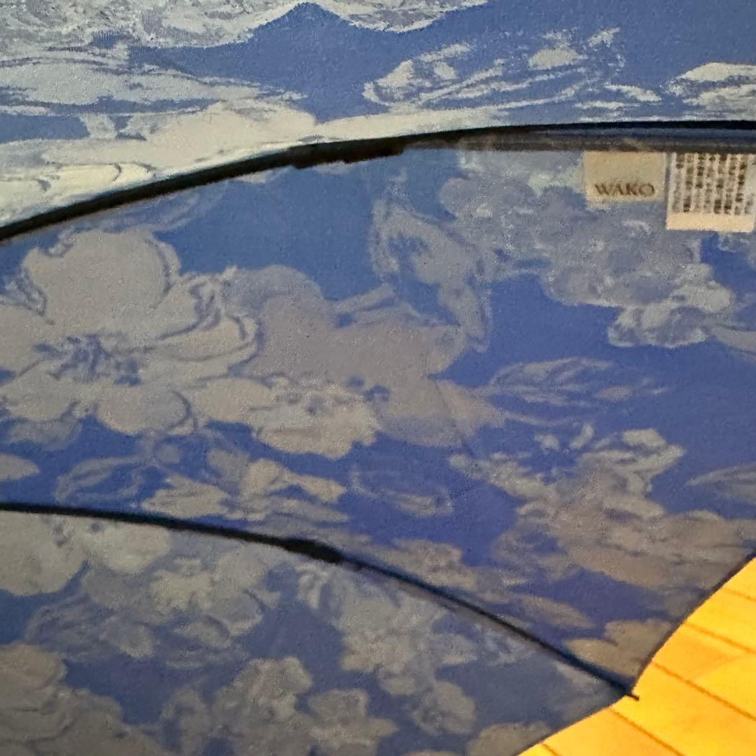 銀座和光　新品未使用　レディース雨傘　日本製 親骨の長さ55センチ手元楓