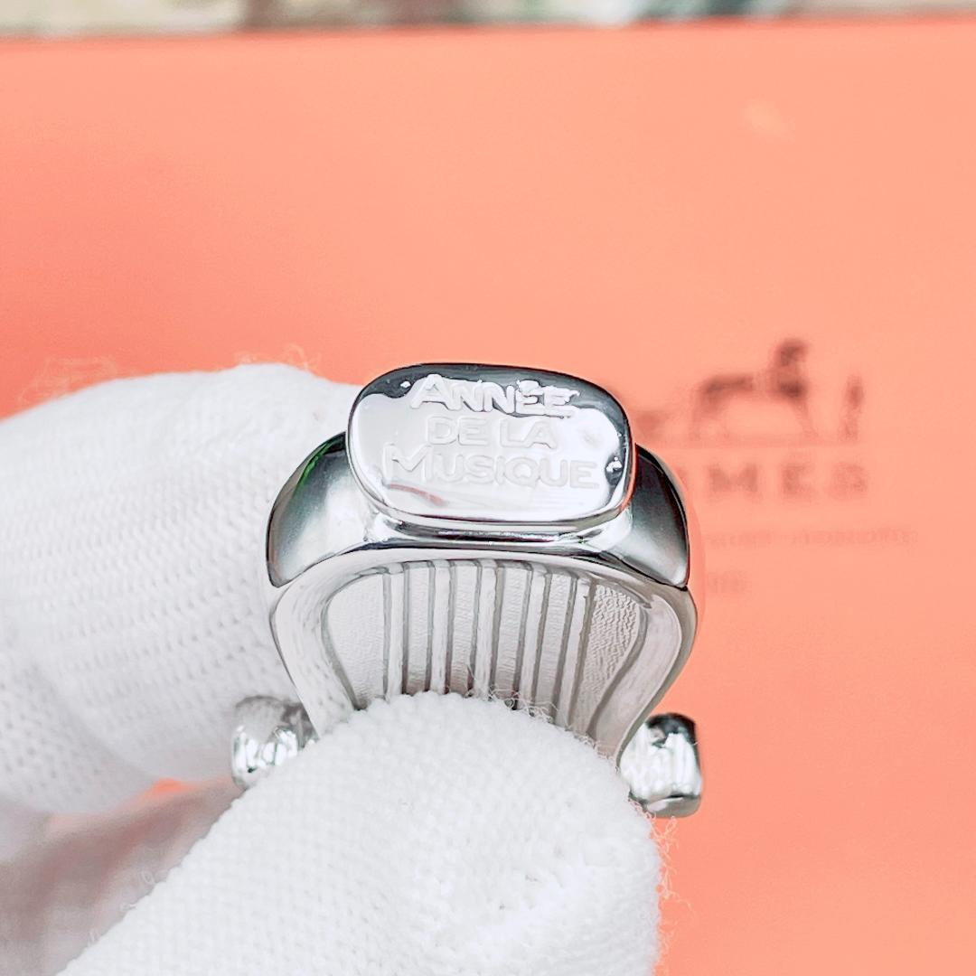 ◇エルメス◇ 新品仕上済 カデナ 1996 年限定 ハープ シルバー 18.5g