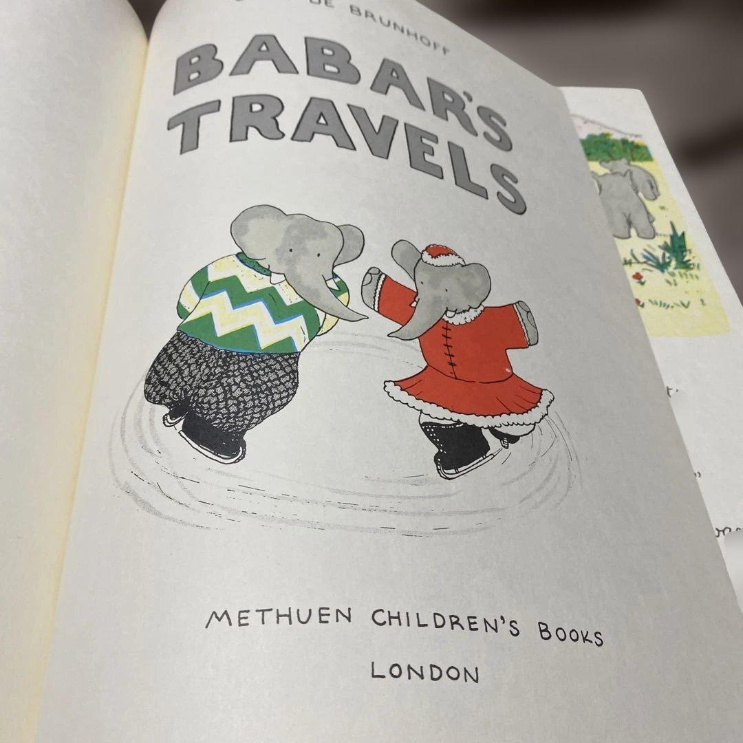 超レア！The Story of Babar & Babar's Travels
