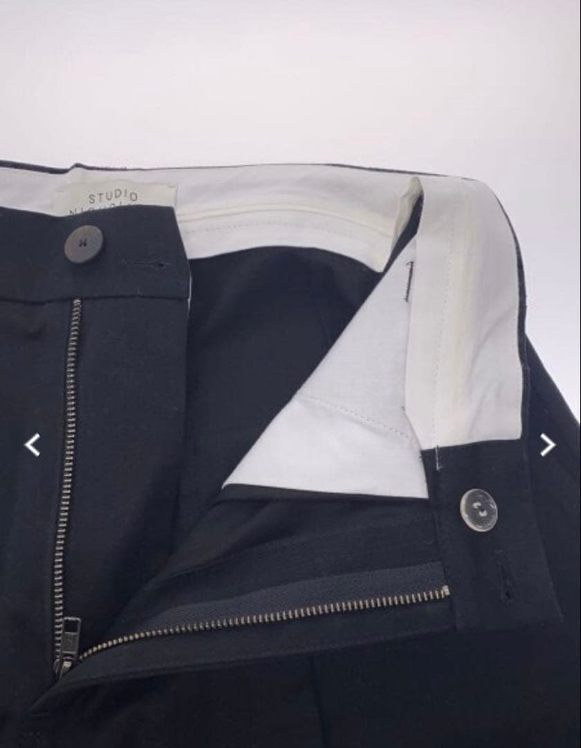 【美品】STUDIO NICHOLSON SORTE 黒ブラック Sソルテ