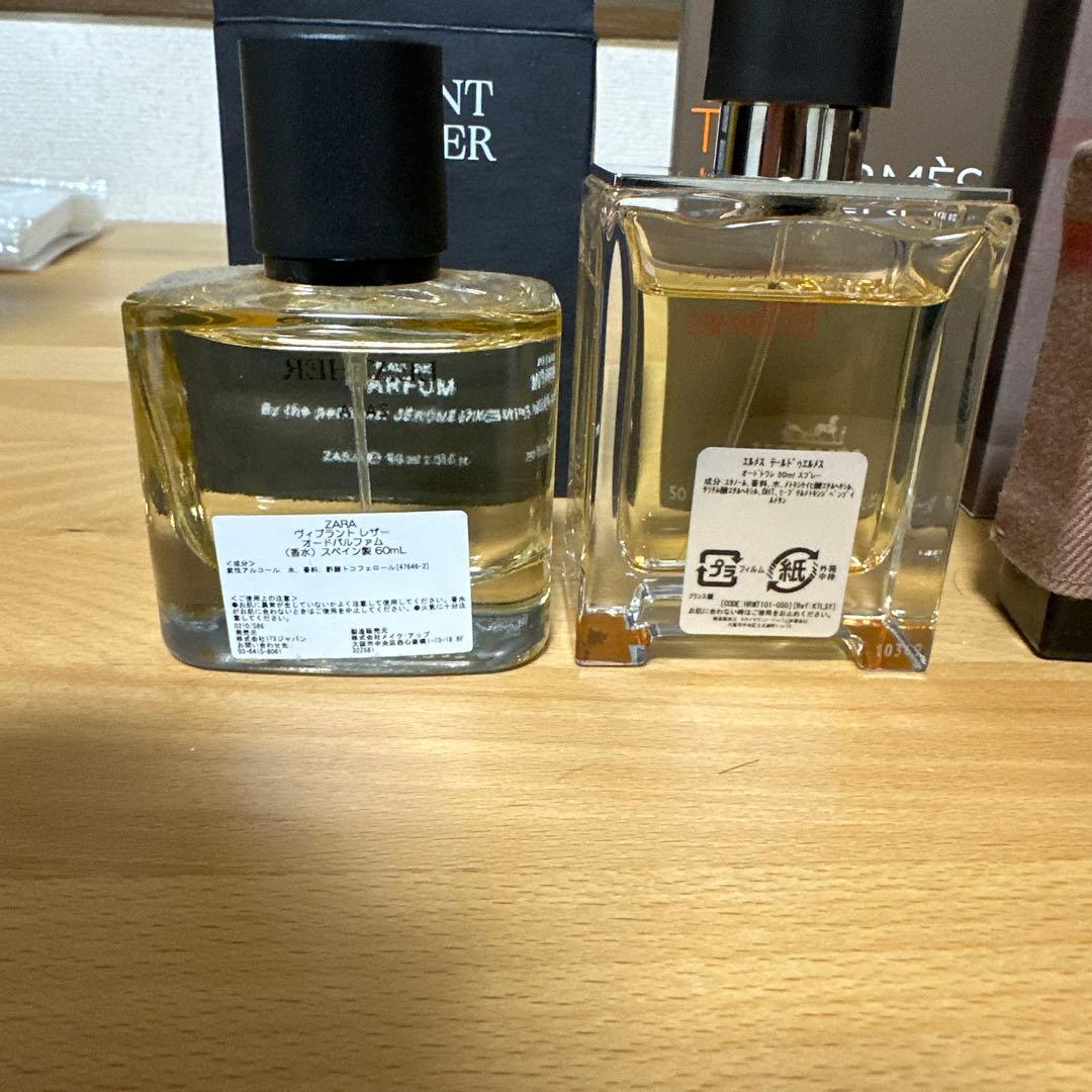 男性用香水セット ブルードゥシャネル エルメス