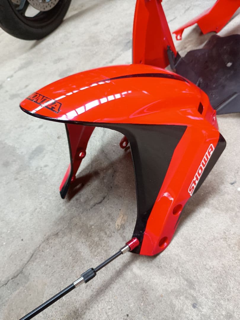 CBR600RR PC37後期　カウルセット 転倒傷あり　自家修復済