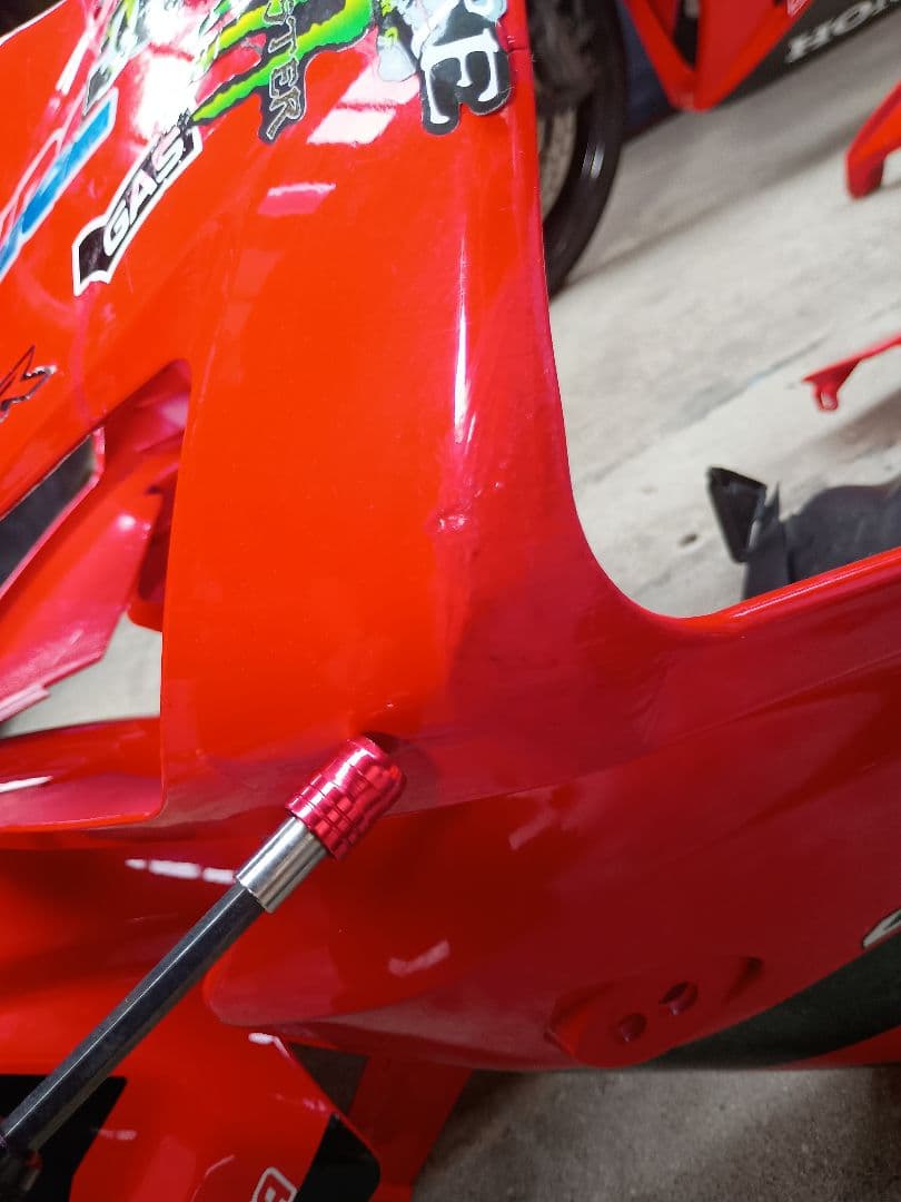 CBR600RR PC37後期　カウルセット 転倒傷あり　自家修復済