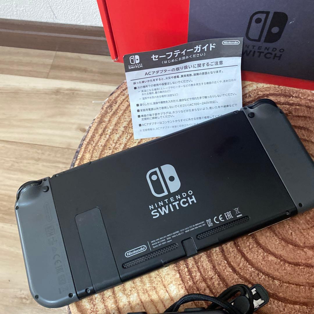 Nintendo Switch ニンテンドースイッチ本体　グレー ④