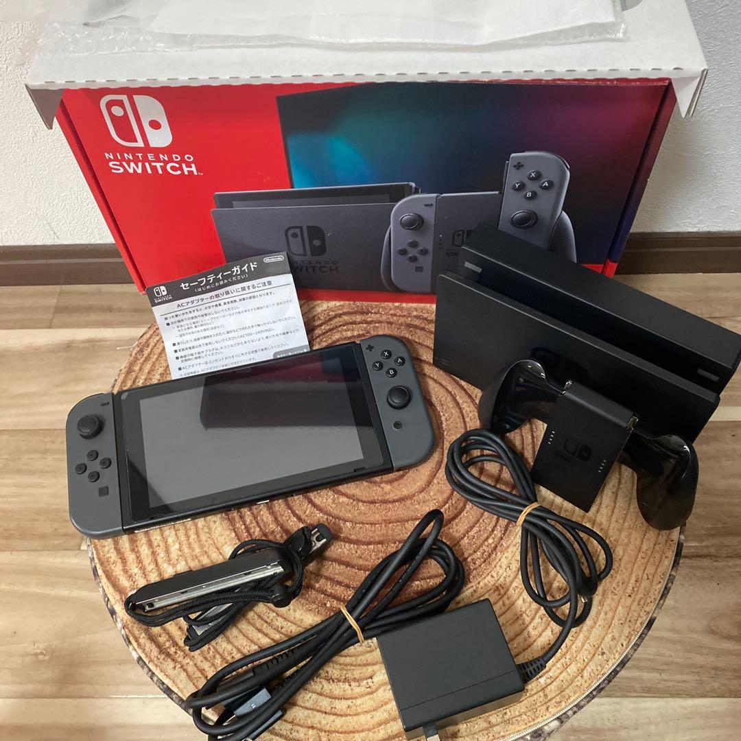 Nintendo Switch ニンテンドースイッチ本体　グレー ④