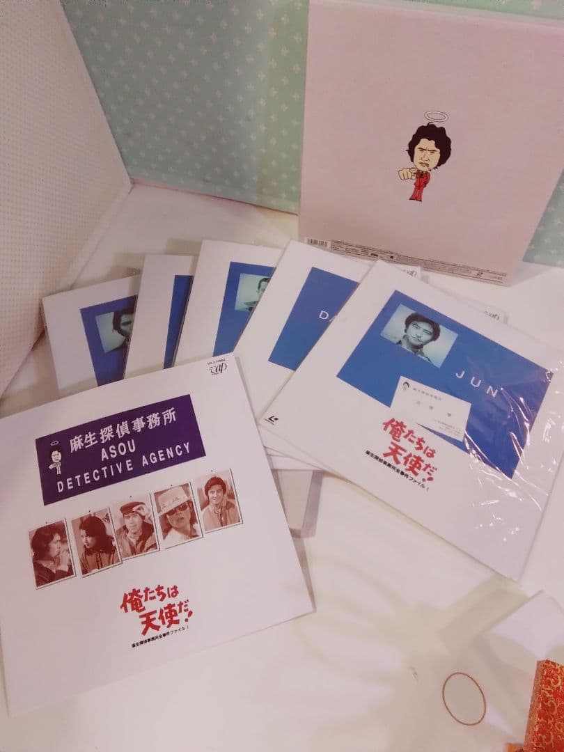 「美品」俺たちは天使だ DVD 1 & 2 セット レーザーディスク