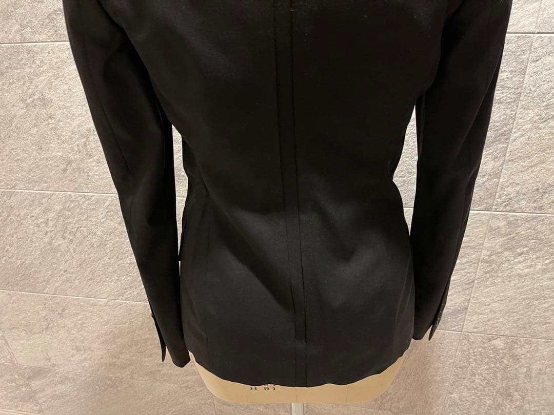 【YUKO】GUCCI ブラック テーラードジャケット 超美品 ウール