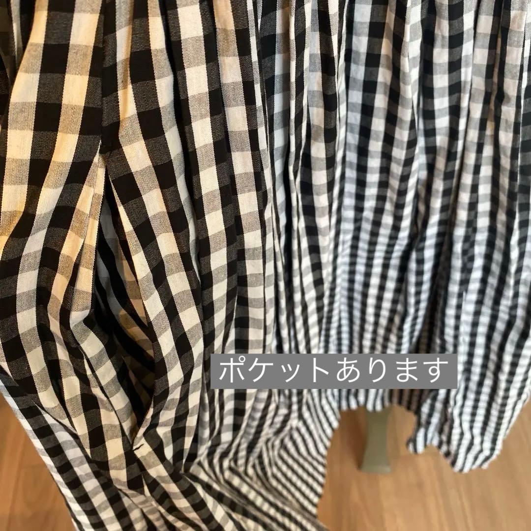 BEARDSLEY（ビアズリー）ギャザーワンピース ギンガムチェック