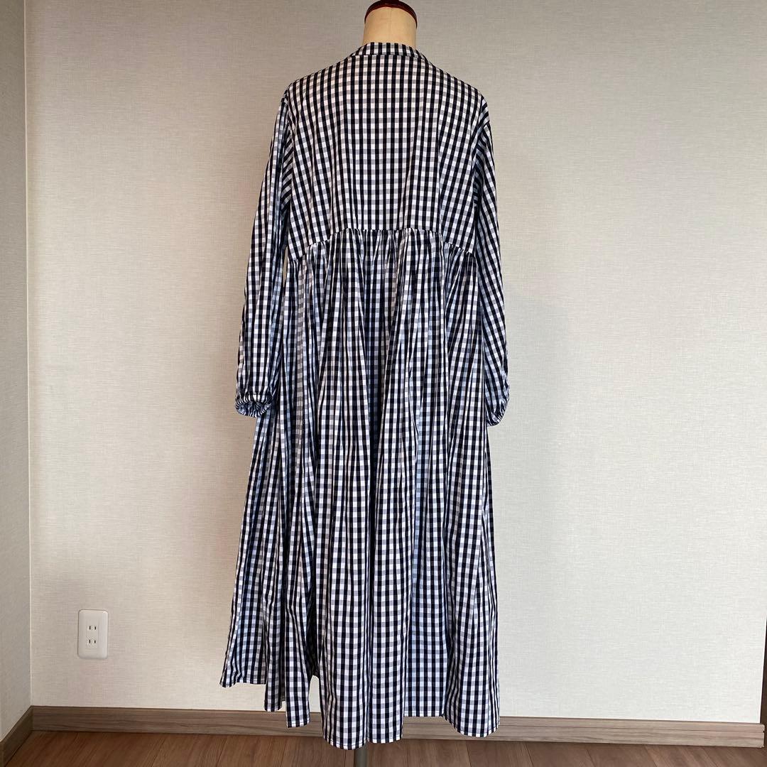 BEARDSLEY（ビアズリー）ギャザーワンピース ギンガムチェック