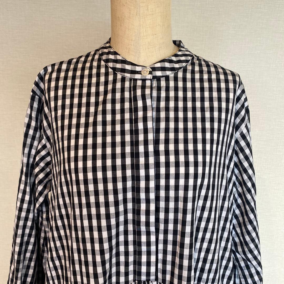 BEARDSLEY（ビアズリー）ギャザーワンピース ギンガムチェック