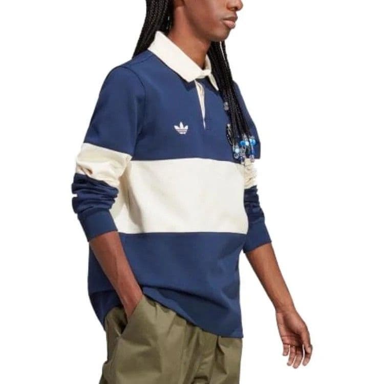 【美品・稀少サイズ5XL】アディダスオリジナルスBlokepopラグビーシャツ