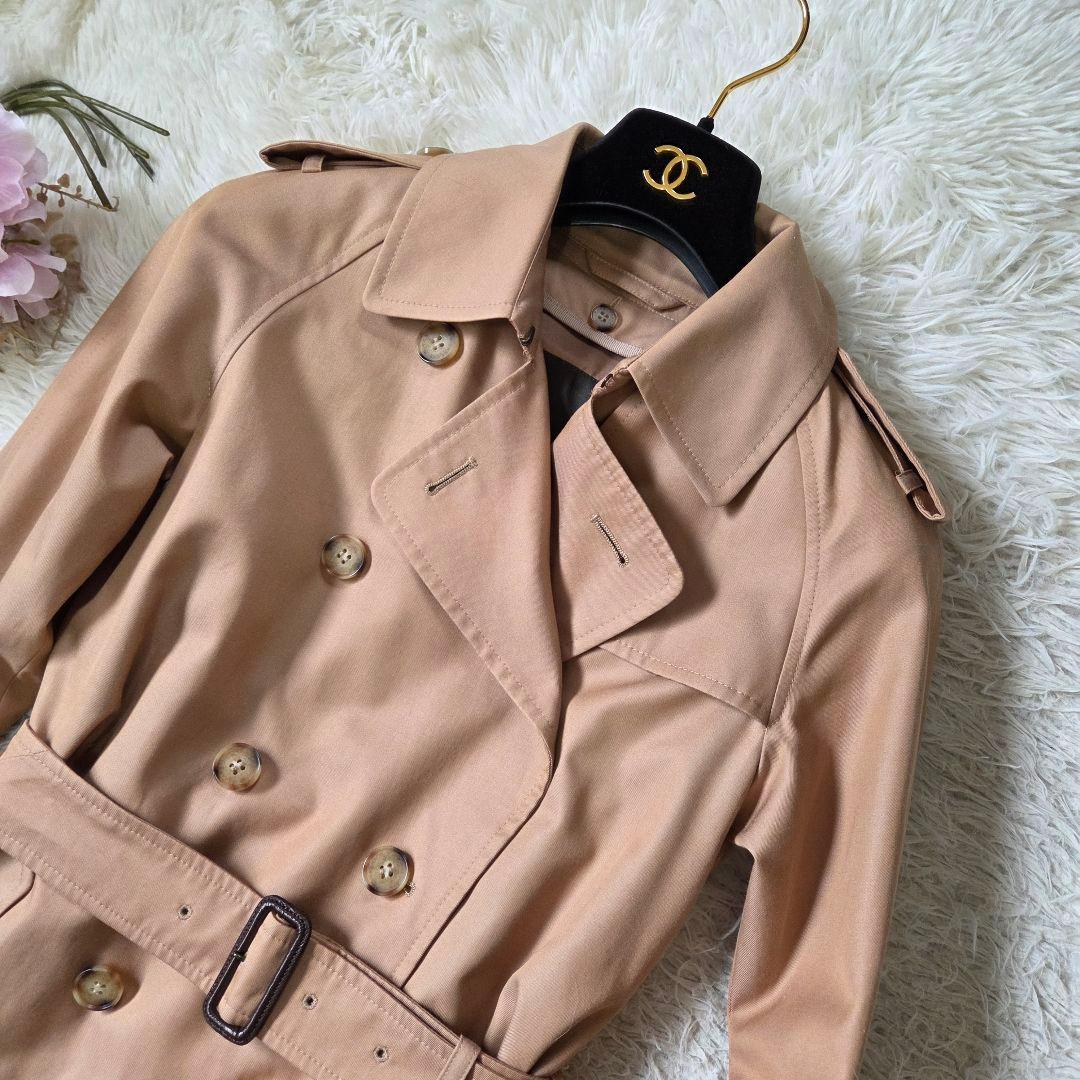美品 マッキントッシュ トレンチコート ブラウンベージュ ライナー 36S