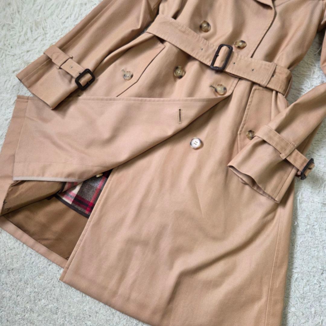 美品 マッキントッシュ トレンチコート ブラウンベージュ ライナー 36S