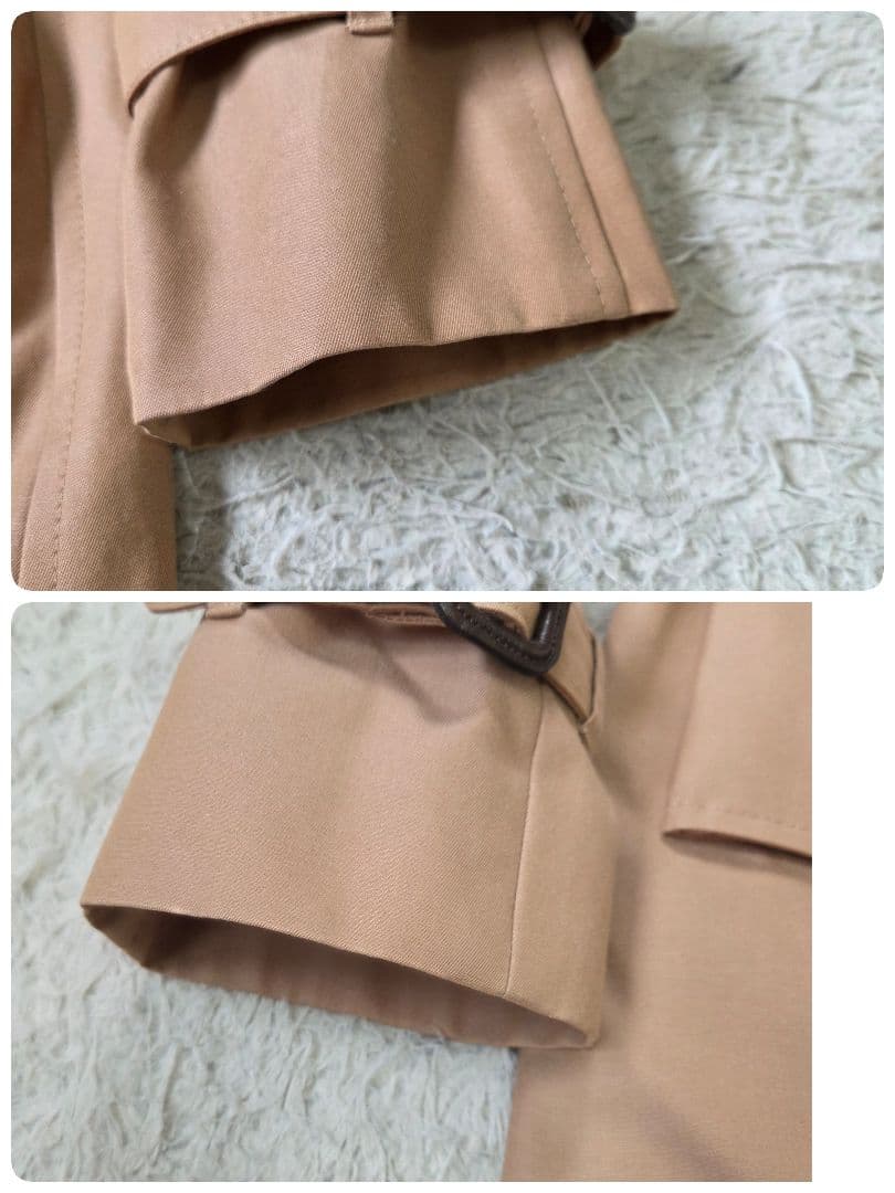 美品 マッキントッシュ トレンチコート ブラウンベージュ ライナー 36S