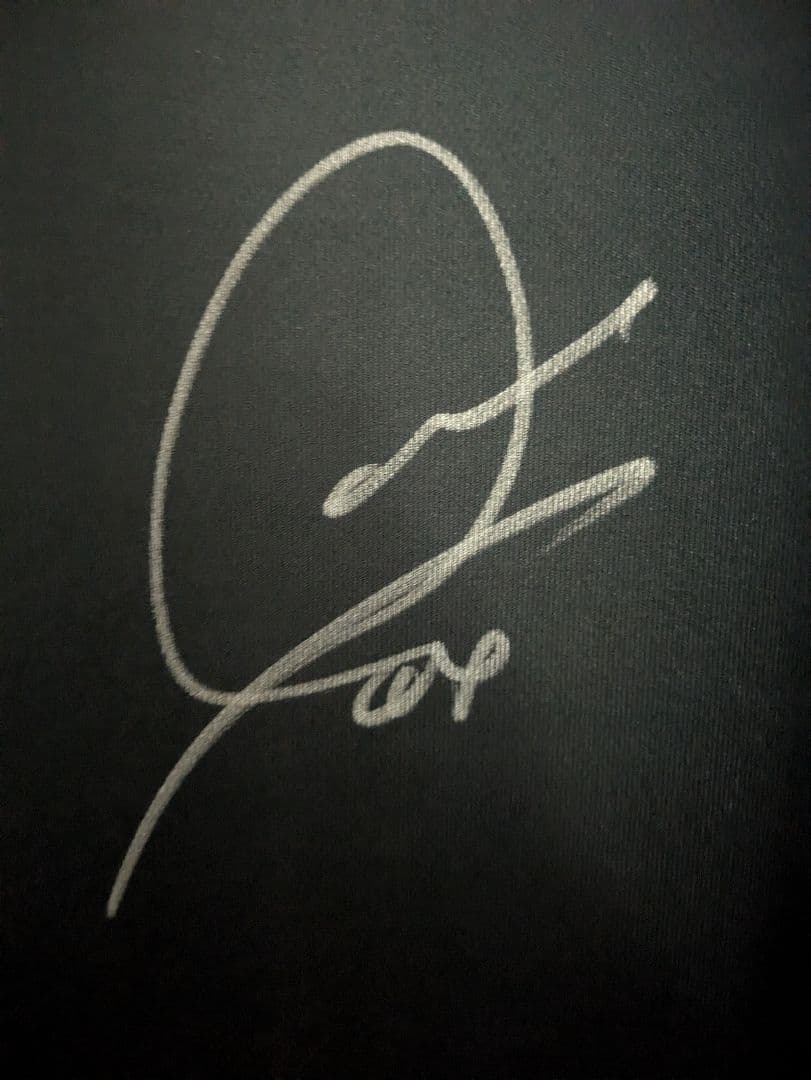 小野伸二直筆サイン入りTシャツ