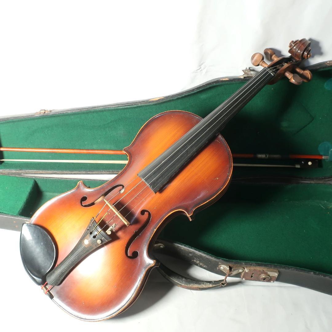 SUZUKI No.11 4/4 バイオリン 弓 ハードケース 付属 ビンテージ