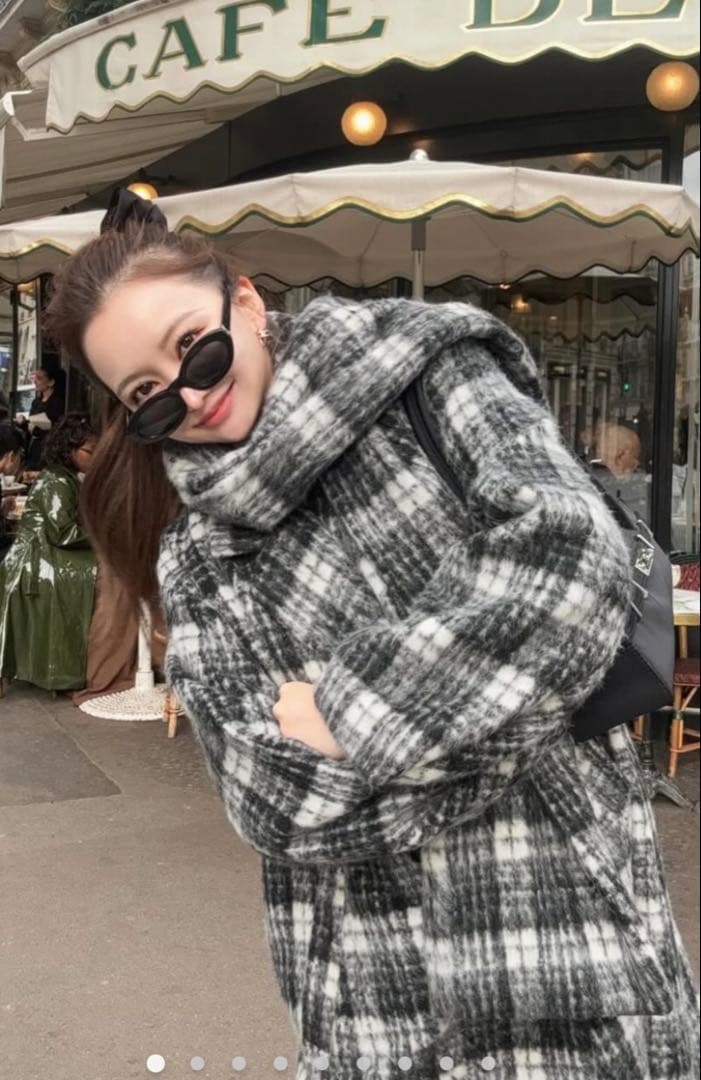 THE TOE Marksburg Plaid Coat新品