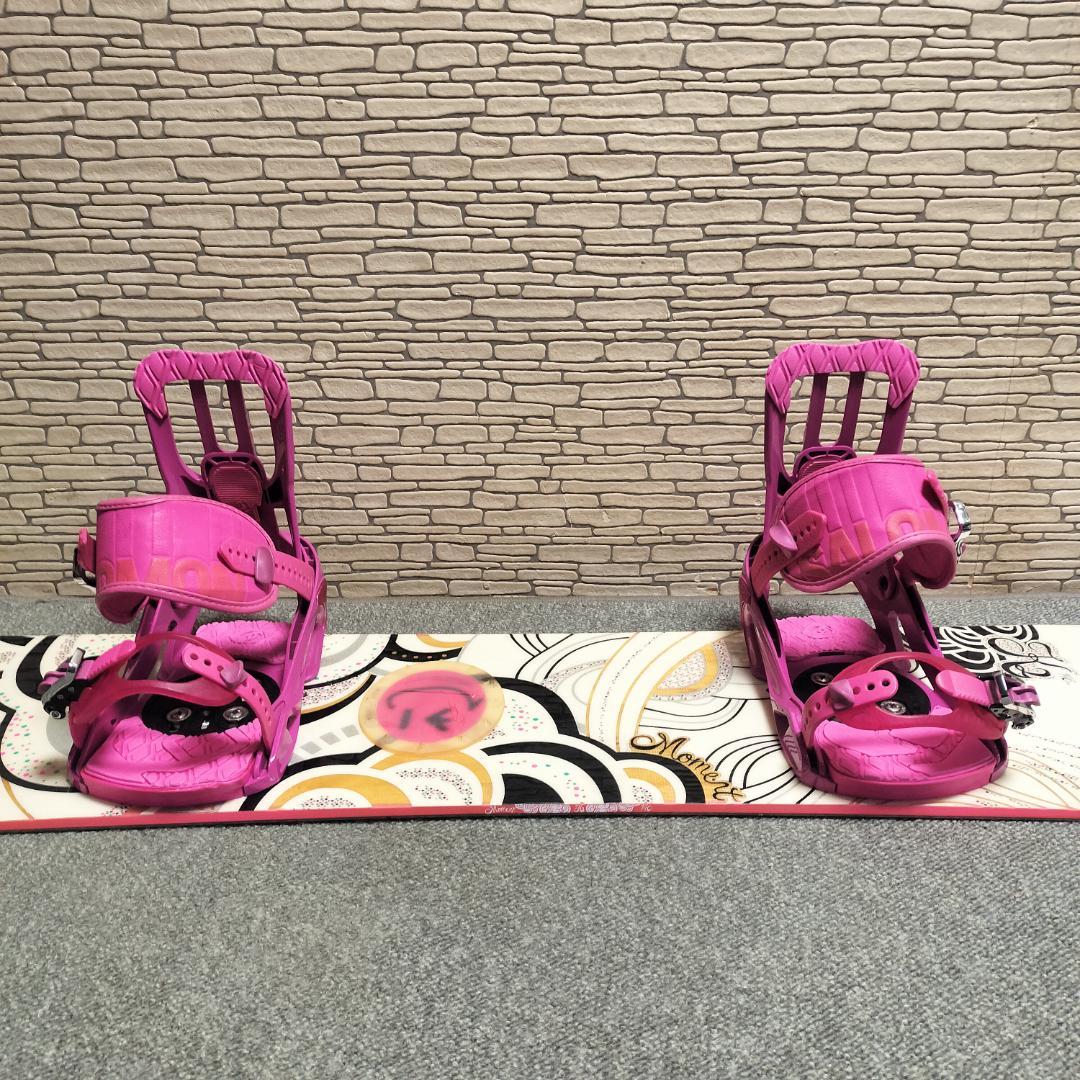 K2 スノーボード MOMENT 146cm サロモンビンディング セット