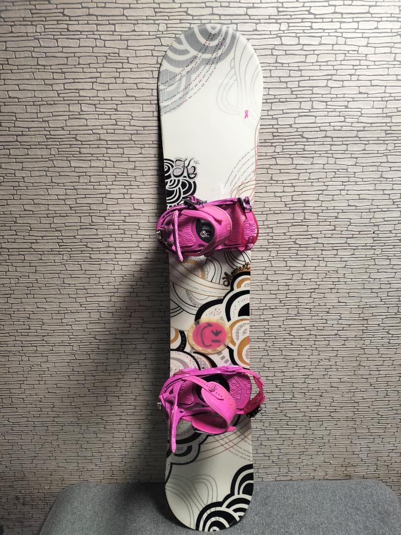 K2 スノーボード MOMENT 146cm サロモンビンディング セット