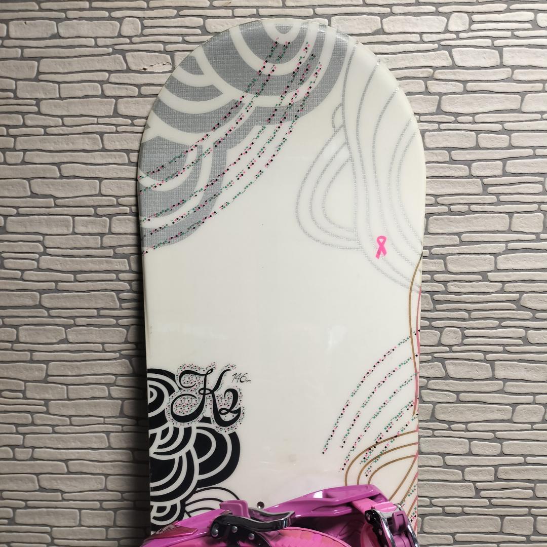 K2 スノーボード MOMENT 146cm サロモンビンディング セット