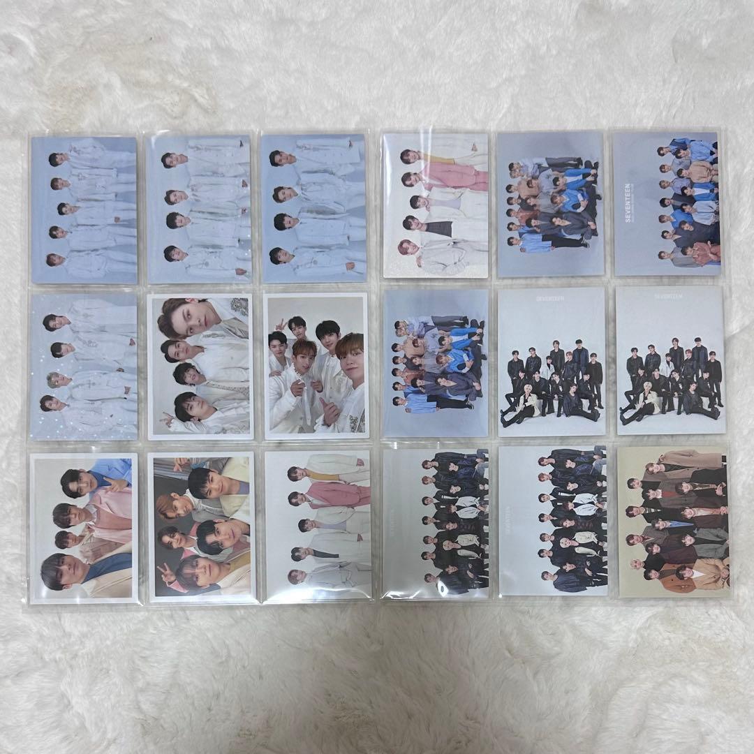 【SEVENTEEN】セブチ トレカ 集合トレカ ペアトレカ 126枚 まとめ
