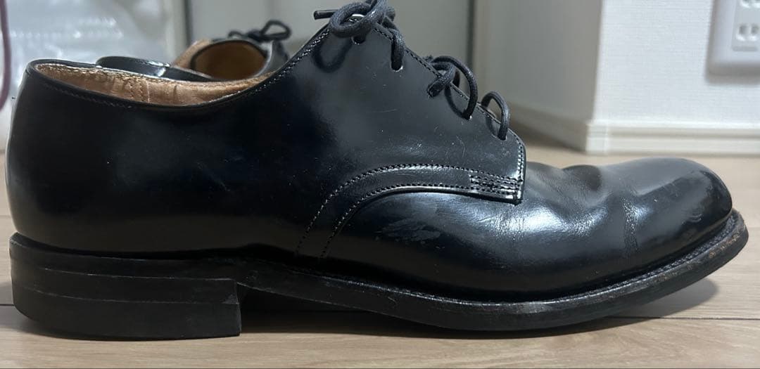 サービスシューズ　US7N 1989年製　USnavy ブラック