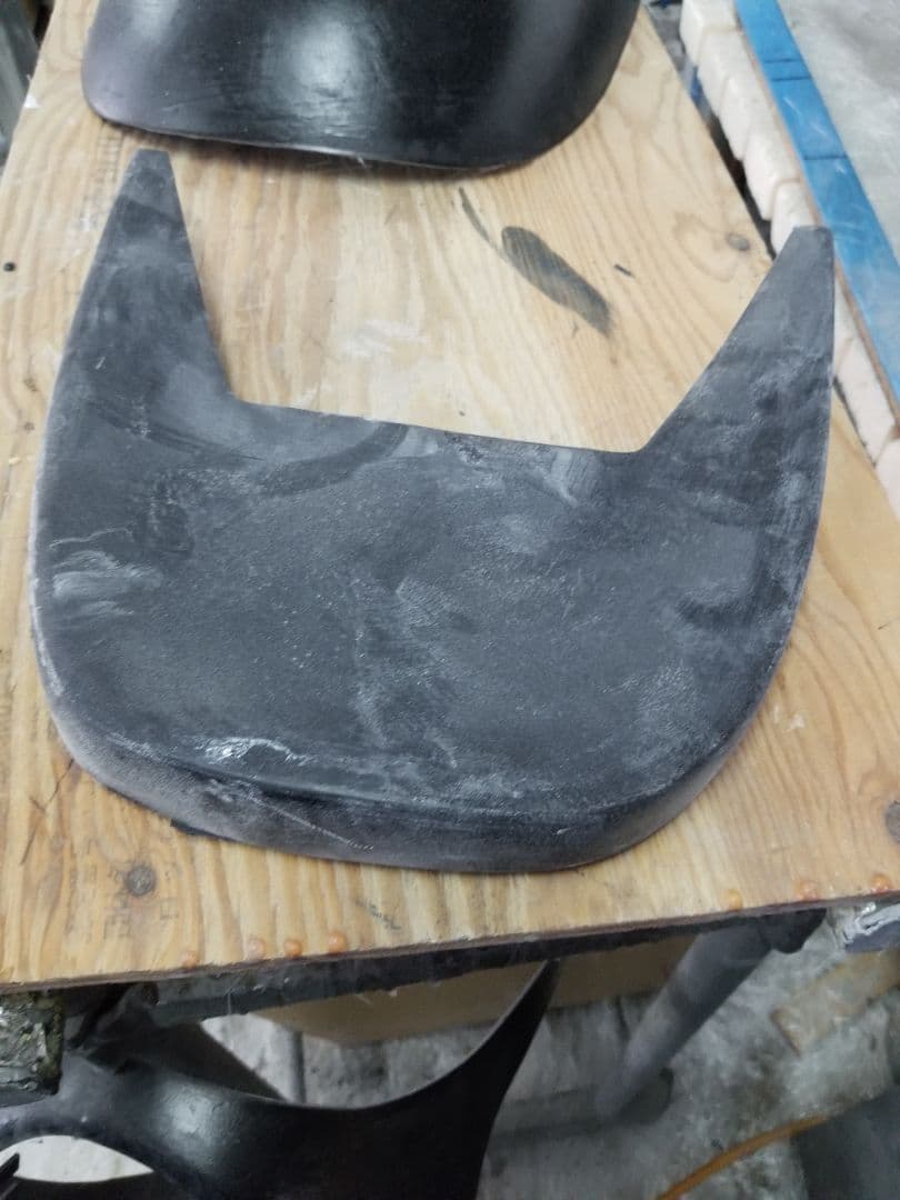 ミニ用　ロケットカウル　FRPスクリーン　ステージ　ライトステー