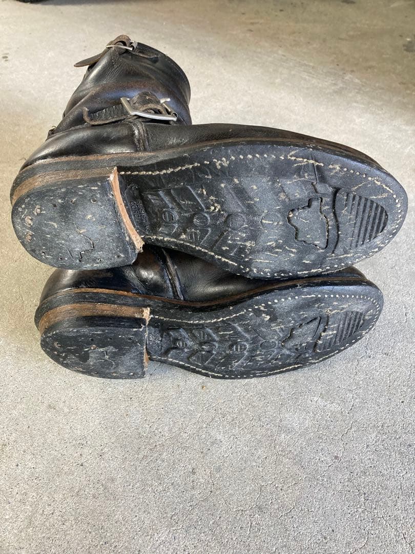 茶芯 レッドウィング エンジニアブーツ