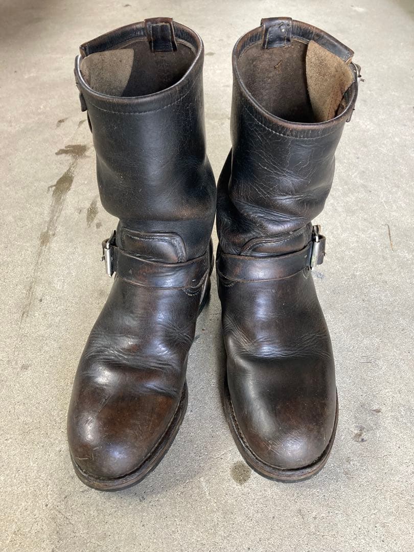 茶芯 レッドウィング エンジニアブーツ