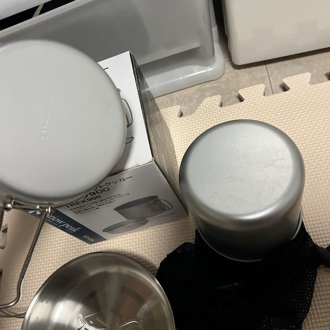 【美品】SOTO テーブル　バーナー&スノーピーク　クッカーセット