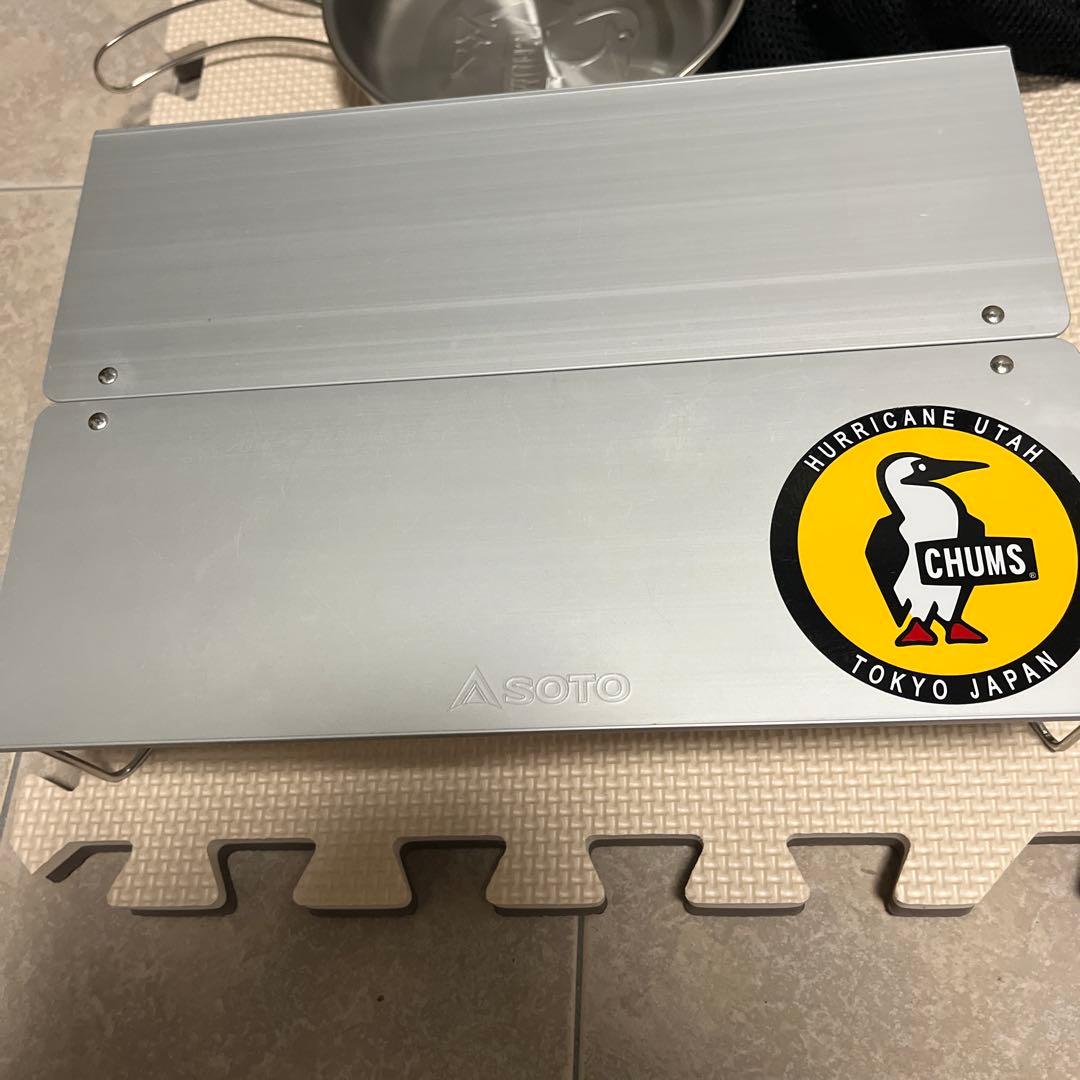 【美品】SOTO テーブル　バーナー&スノーピーク　クッカーセット