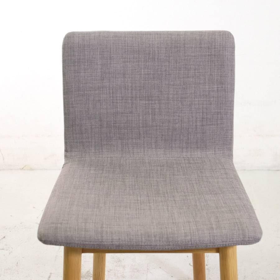 2の1 イデー スティルト ダイニングチェア 肘無し グレー オーク材 北欧風