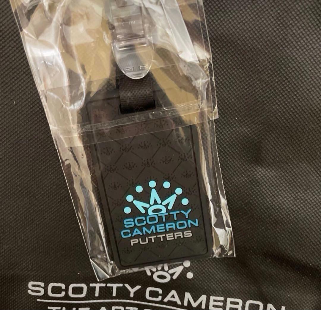 スコッティキャメロン◆パターカバーリーシュ◆ 黒色 /スコッティブルーロゴ