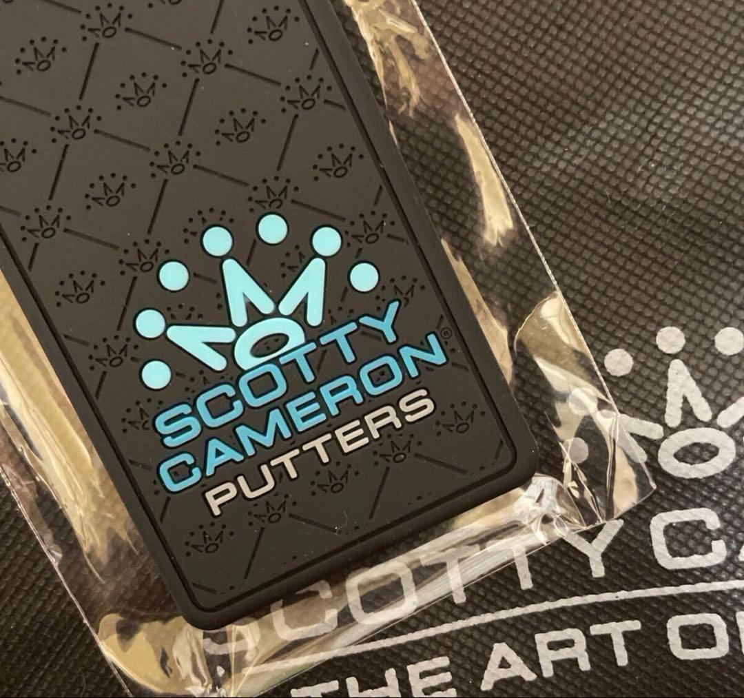 スコッティキャメロン◆パターカバーリーシュ◆ 黒色 /スコッティブルーロゴ