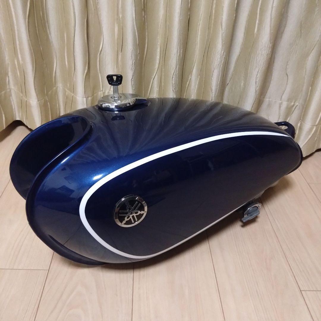 ナル SR400/500 AAA FRPナロータンク ブルーラメ 極美品