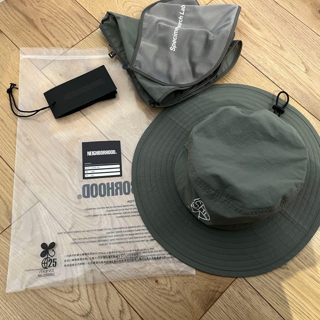 NEIGHBORHOOD SRL HAT GRAY Lサイズ