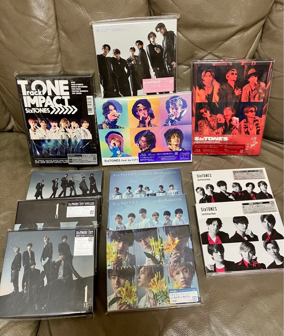SixTONES CD DVD Blu-ray 12枚セット