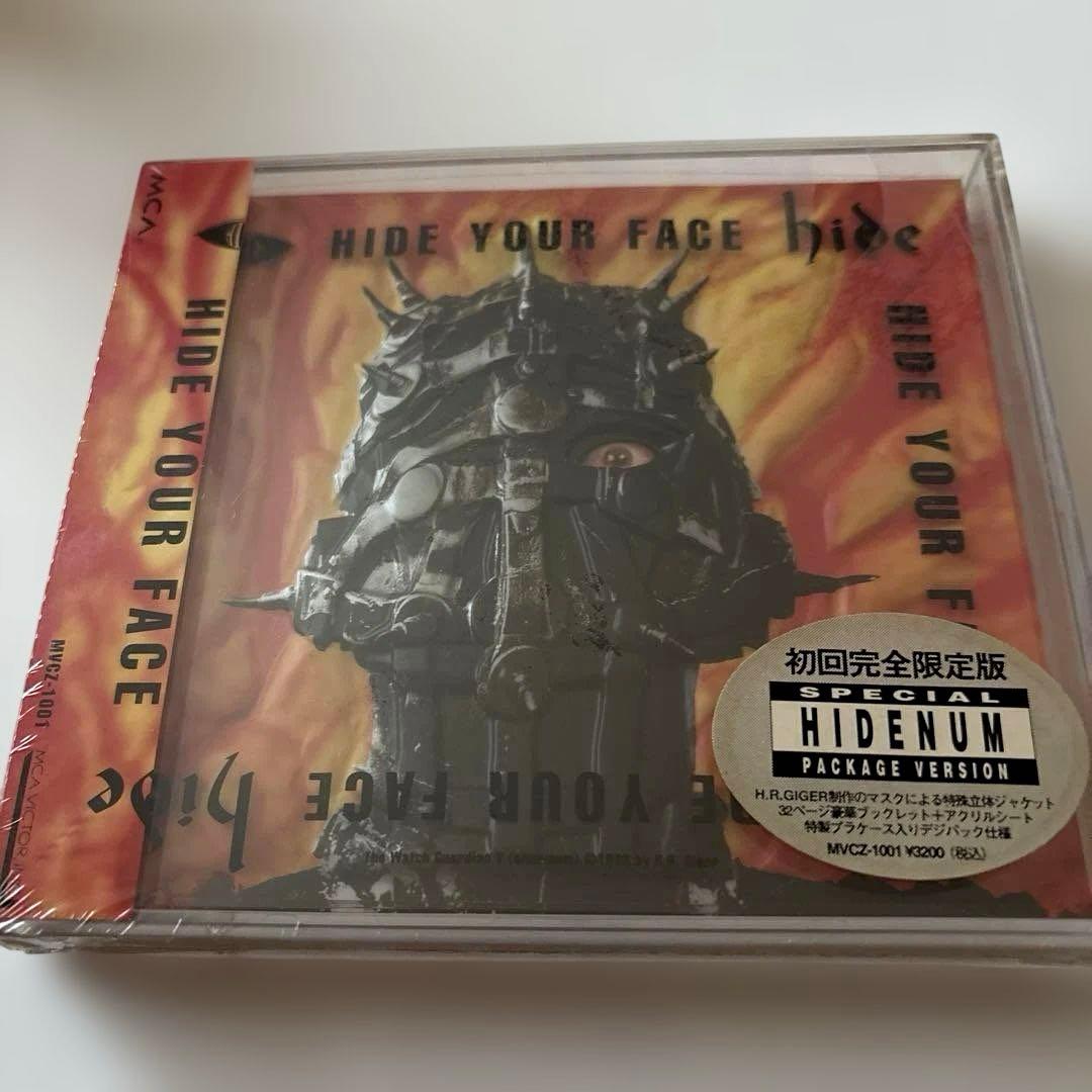 ぱ*ぱ様 HIDE YOUR FACE hide 初回完全限定版 MVCZ-18