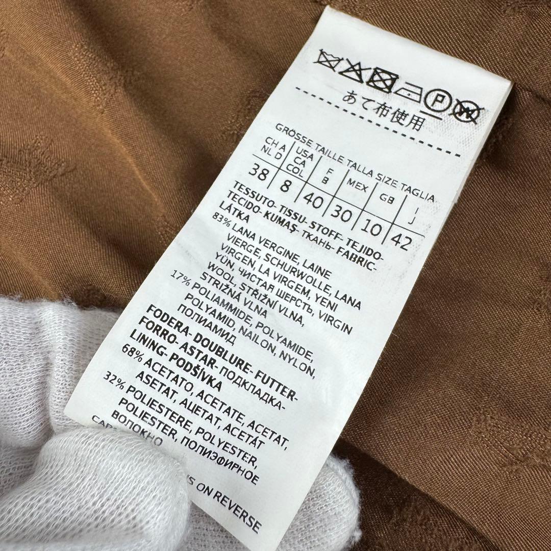 極美品★近年 MAXMARA 最高級ライン ツイード テーラードジャケット 42