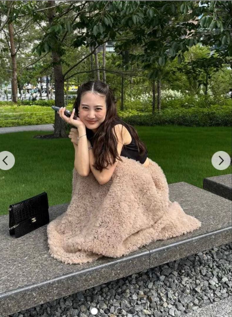 【新品未使用】ANDRESD mocomoco set up dress