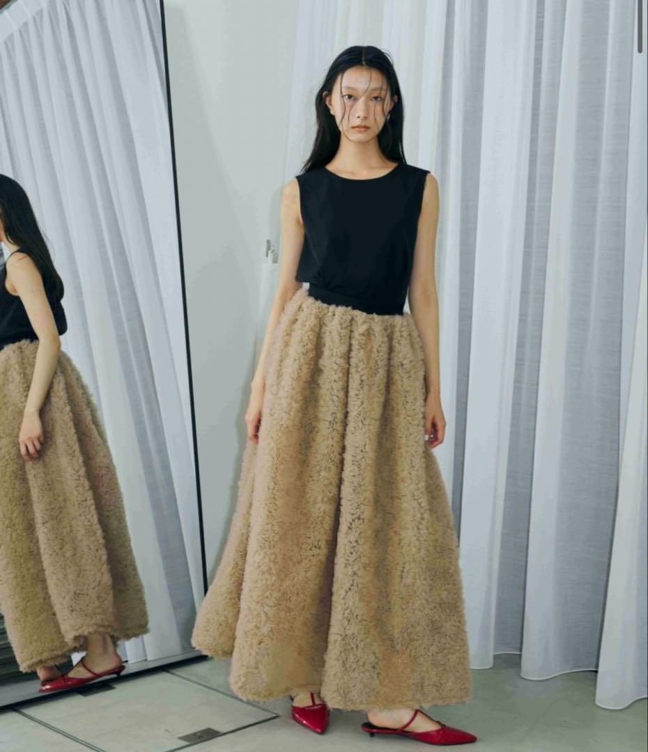 【新品未使用】ANDRESD mocomoco set up dress