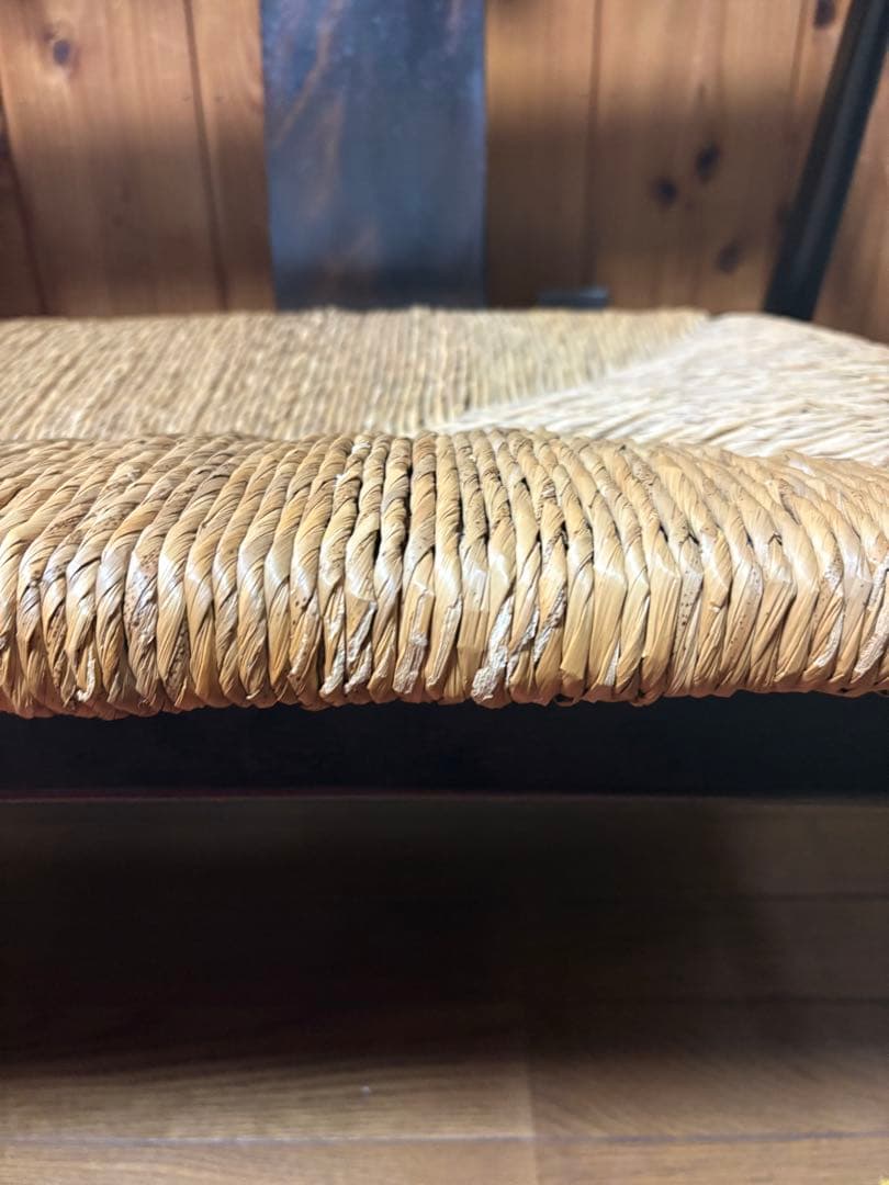 user_ec72aaac 松本民芸家具 ラッシチェア 77型曲肘 中古品