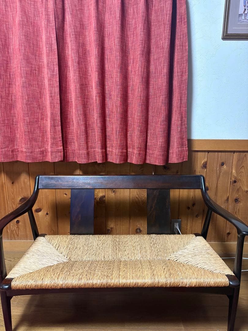 user_ec72aaac 松本民芸家具 ラッシチェア 77型曲肘 中古品