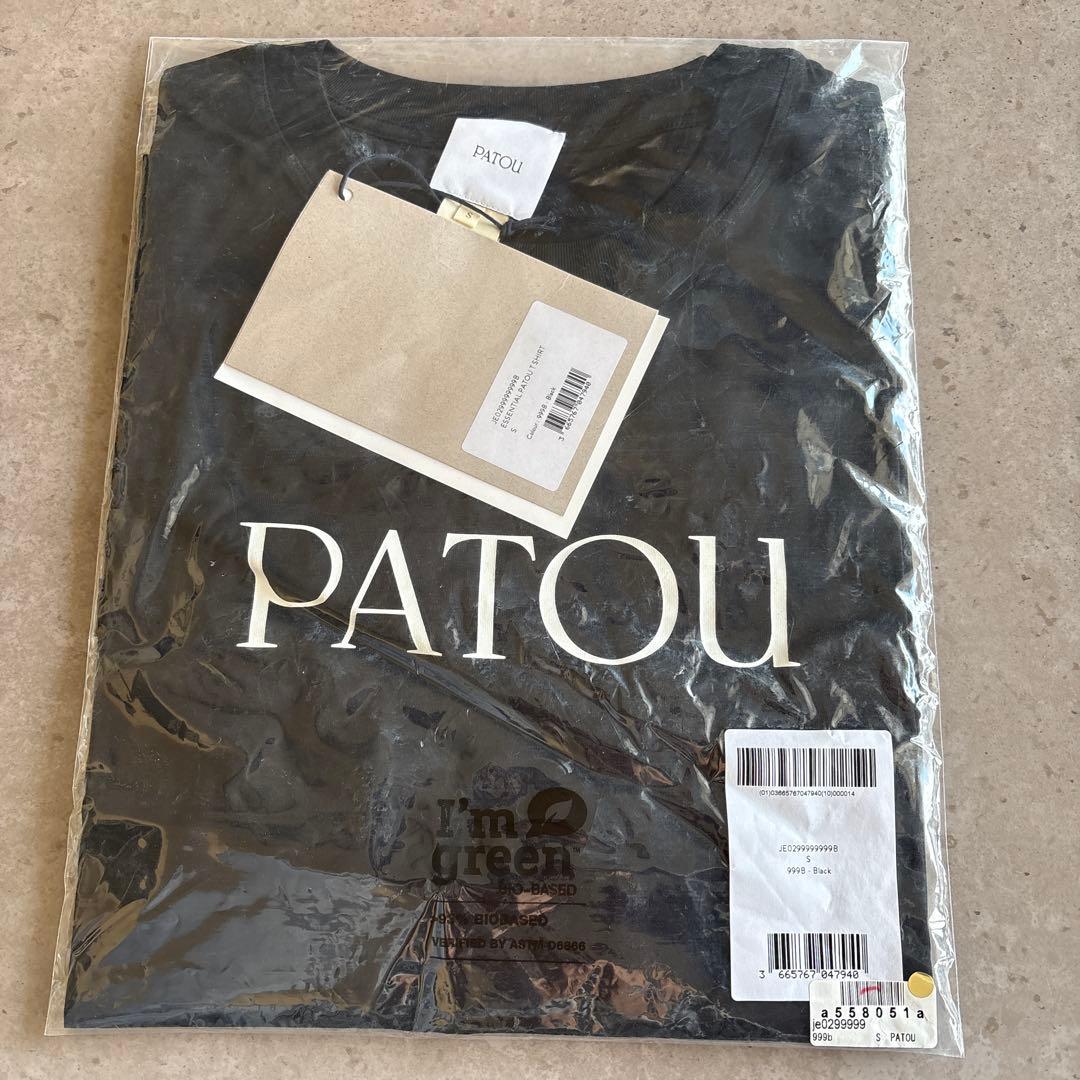 パトゥ　PATOU ブラック Tシャツ S