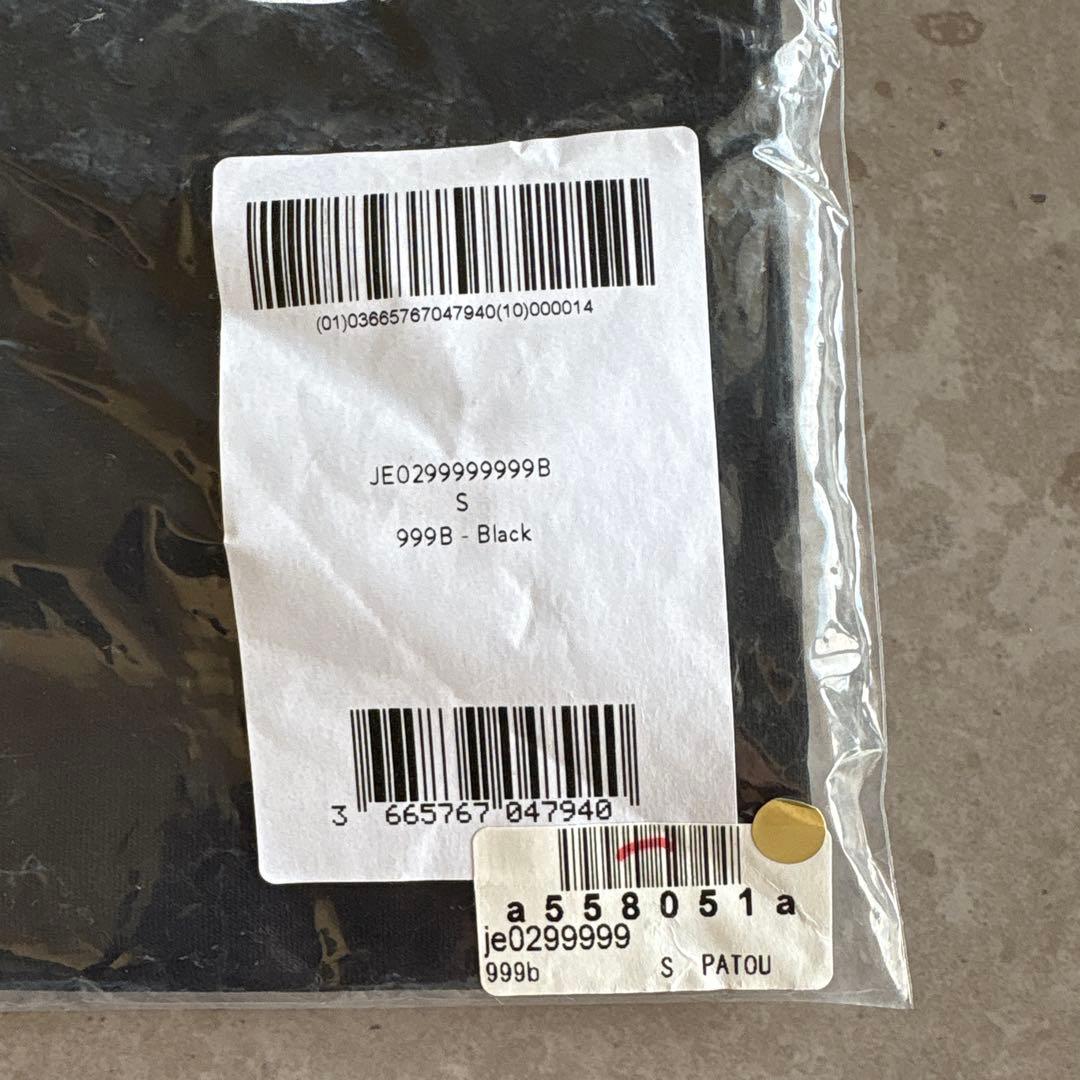 パトゥ　PATOU ブラック Tシャツ S