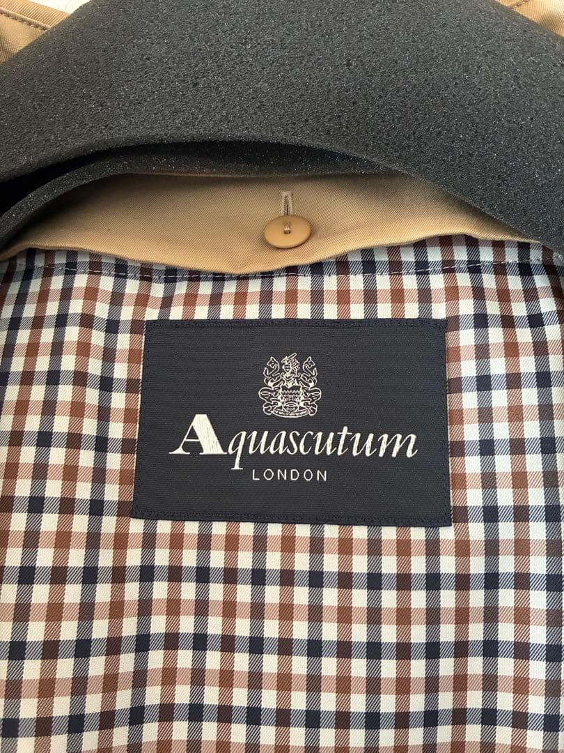 【未使用・サイズ12】アクアスキュータム トレンチコート WOMEN