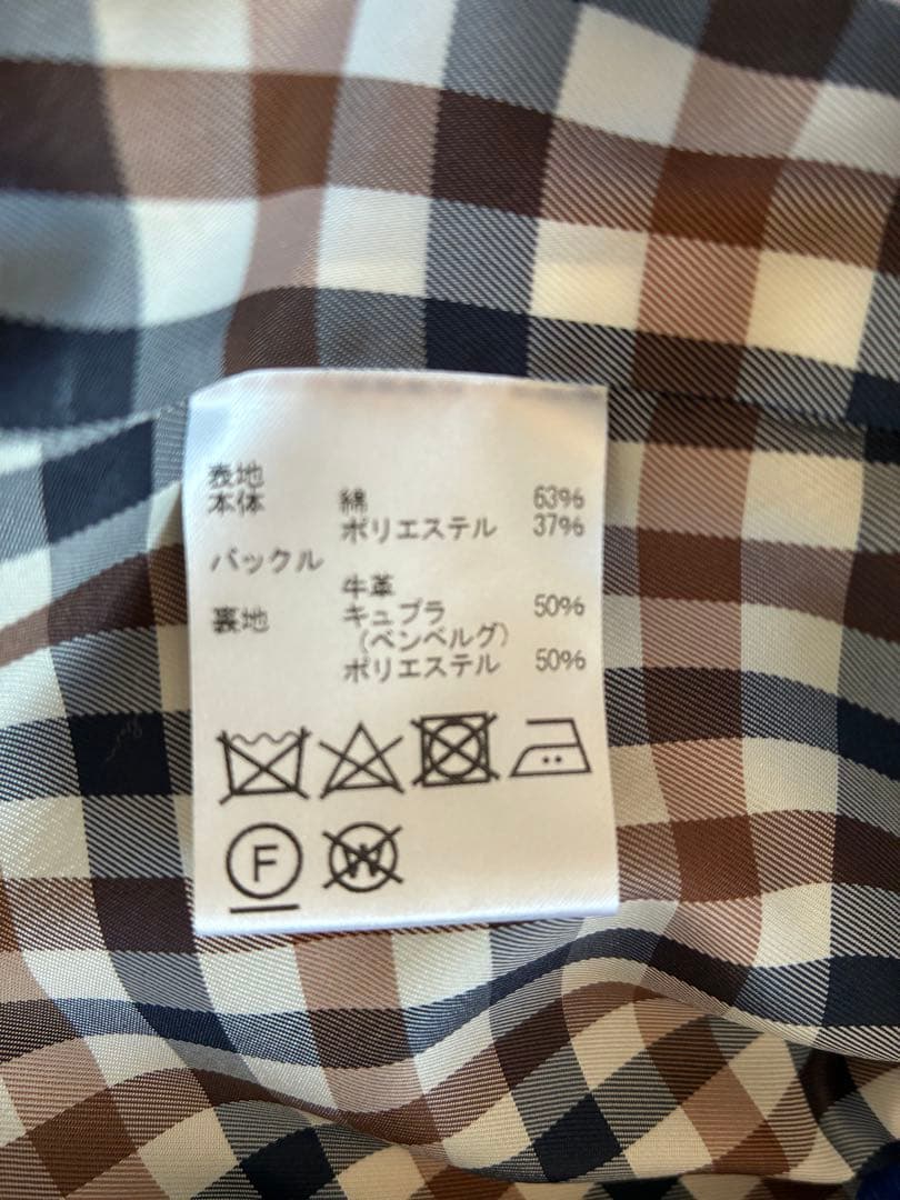 【未使用・サイズ12】アクアスキュータム トレンチコート WOMEN