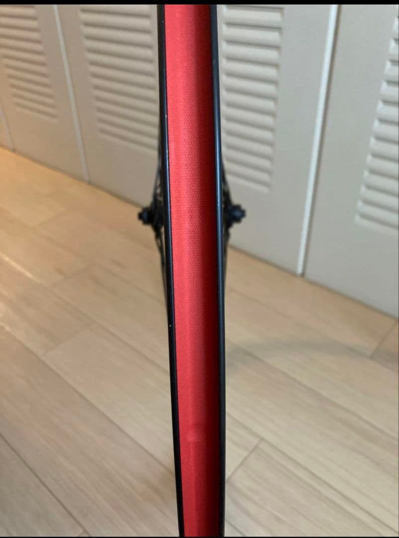 クリンチャータイヤ用ホイール ブラック